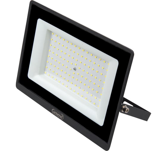 Изображение товара Светодиодный уличный прожектор General Lighting Systems 269*179*27мм, General GTAB-150BT-IP65-6500, 150Вт, 6500К, 13500Лм, металл 403381