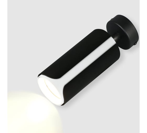 Изображение товара Светильник General Lighting Systems спот, на основании, одинарный, накладной, 60*22*D58*H130мм, серия Монохром, General GWL- 661710