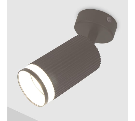 Изображение товара Светильник General Lighting Systems спот, на основании, одинарный, накладной, 60*D55*H100мм, серия Полосы, General GWL-GU10- 661877