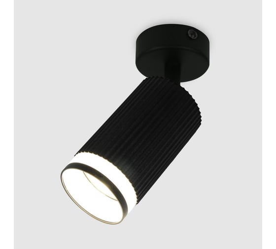 Изображение товара Светильник General Lighting Systems спот, на основании, одинарный, накладной, 60*D55*H100мм, серия Полосы, General GWL-GU10- 661876