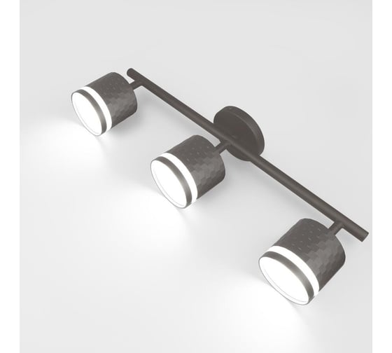 Изображение товара Светильник General Lighting Systems спот, накладной, на основании D83*H75мм, серия Кирпич, General GWL-3GX53-M-IP20 661774