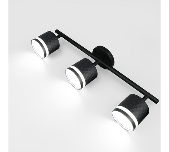 Изображение товара Светильник General Lighting Systems спот, накладной, на основании D83*H75мм, серия Кирпич, General GWL-3GX53-M-IP20 661773