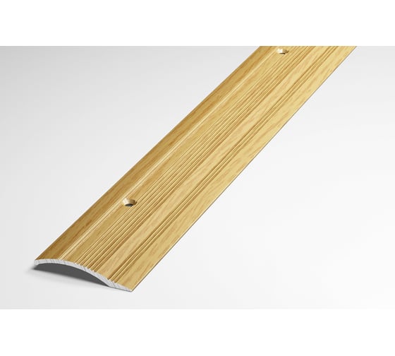 Изображение товара Порог разноуровневый алюминиевый декоративный (39,4 мм, 1,8 м, Дуб светлый) ЛУКА 00000001892