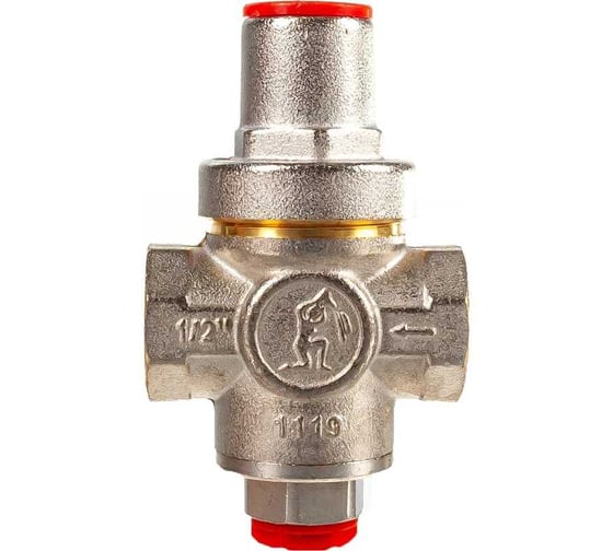 Изображение товара Редуктор давления поршневой компактный Giacomini GIA R153C, 1/2 ВР, давление на выходе 1-5.5 бар, хромированный R153CX003