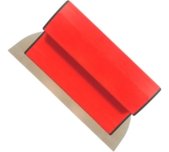 Изображение товара Шпатель-правило STMDECOR с пластиковой рукояткой, лезвие из нержавеющей стали RSD03-35