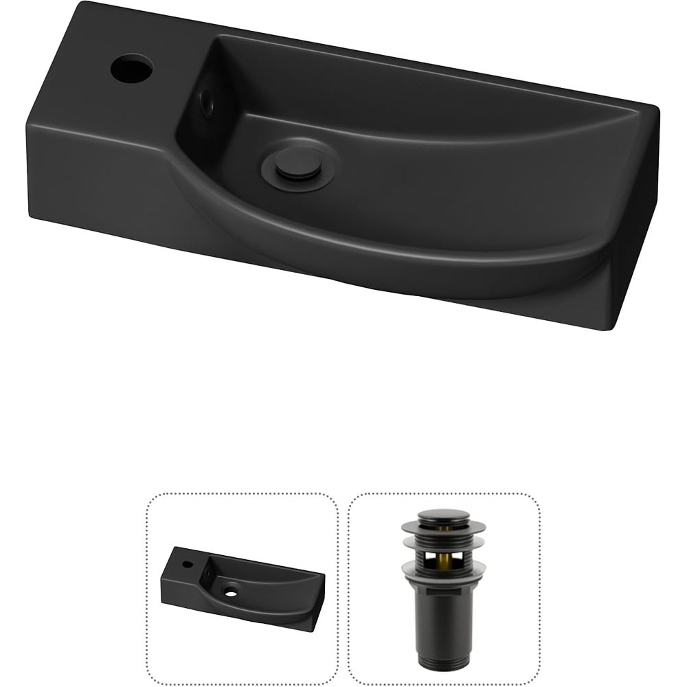 Изображение товара Wellsee Lavinia Boho Bathroom Sink 50x24 см