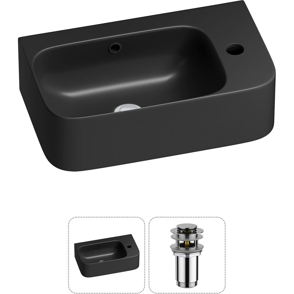 Изображение товара Комплект Wellsee 2 в 1 Lavinia Boho Bathroom Sink 45x27 см