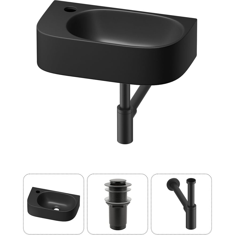 Изображение товара Комплект Wellsee Lavinia Boho Bathroom Sink 40x22 см