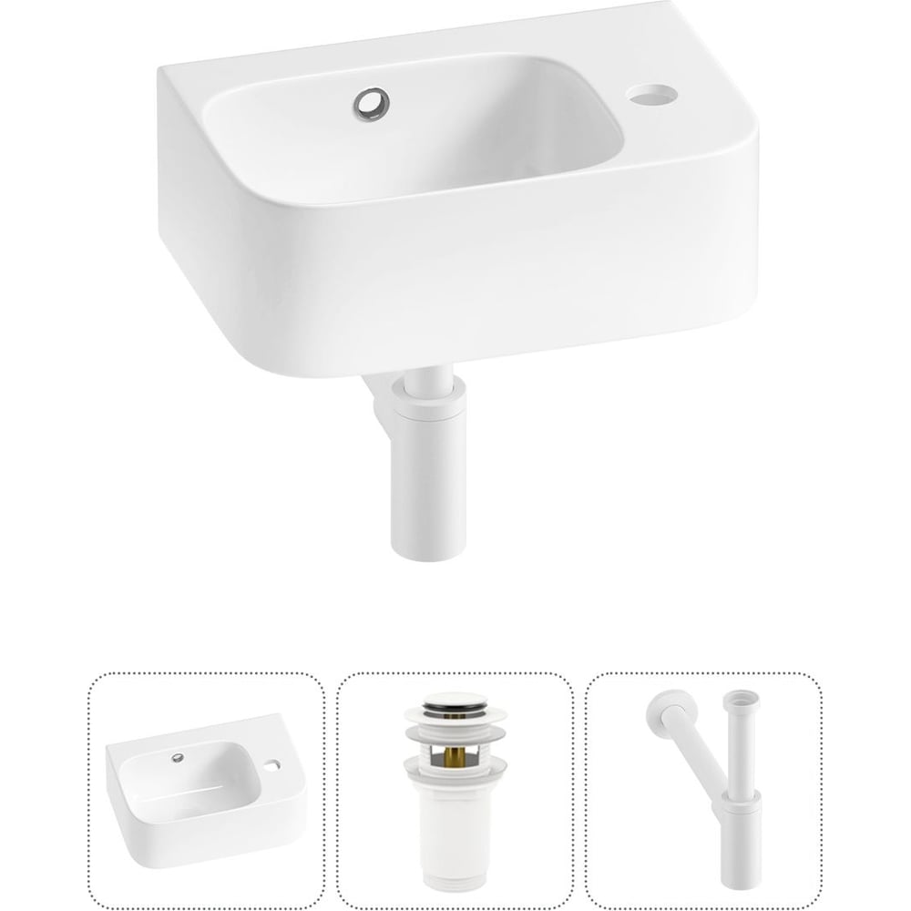 Изображение товара Комплект Wellsee 3 в 1 Lavinia Boho Bathroom Sink 37x25 см