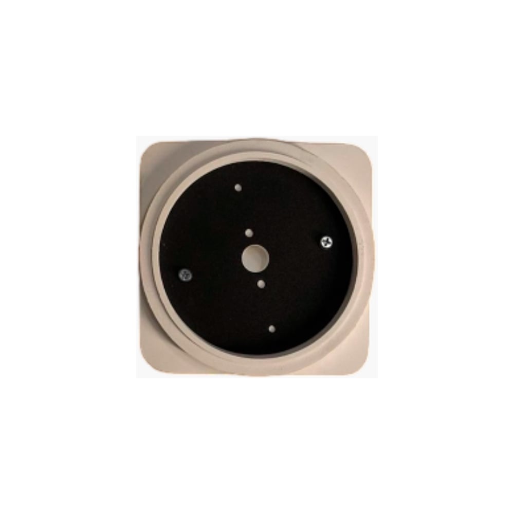 Платформа теневая EKS круглая, одинарная, под светильник HANDY, 10W, черная, 125x125x2мм 0У-00004723