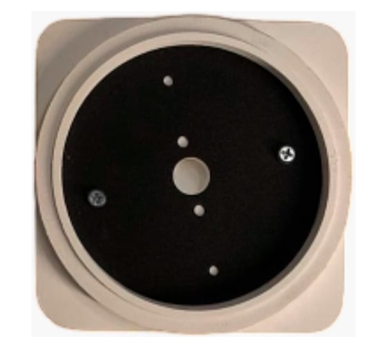 Изображение товара Платформа теневая EKS круглая, одинарная, под светильник HANDY, 20W, черная, 150x150x2мм 0У-00004721