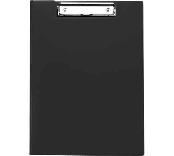 Изображение товара Папка-планшет с зажимом OfficeSpace А4, пластик, черный 245659