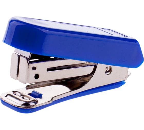 Изображение товара Мини-степлер OfficeSpace №10 до 7 листов, пластиковый корпус, синий St212BU_1298