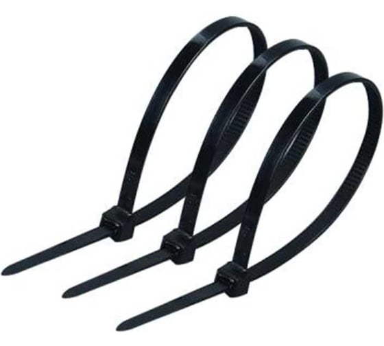 Изображение товара Хомуты HLT NCT-2.5х250, черный, 100шт./10уп./уп. 084-01-97