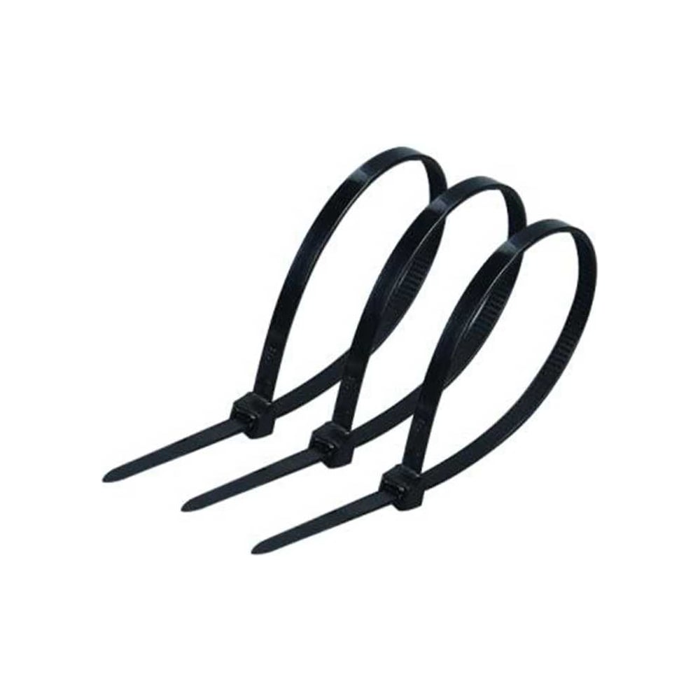 Изображение товара Хомуты HLT NCT-3.6х120 черный 100 шт. для закрепления кабелей и труб