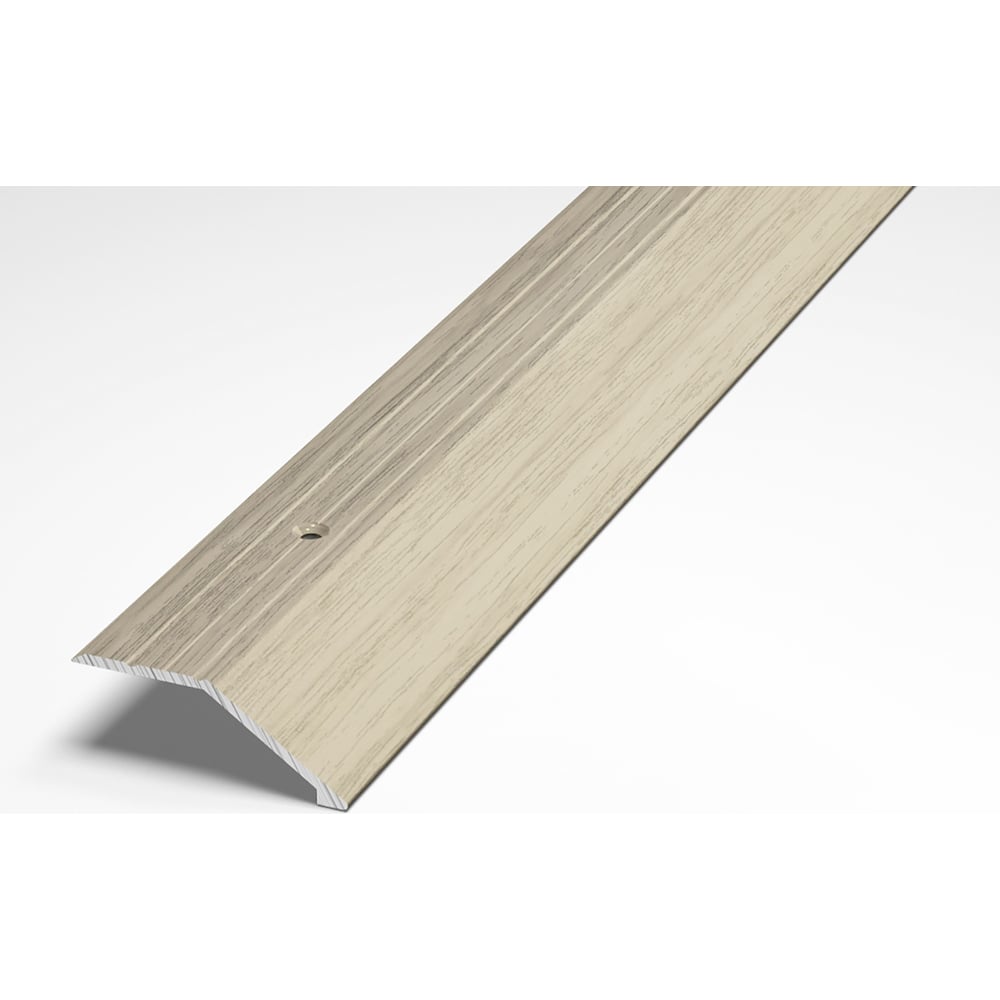 Изображение товара Порог разноуровневый алюминиевый декоративный 45 мм 1,8 м Клен беленый ЛУКА