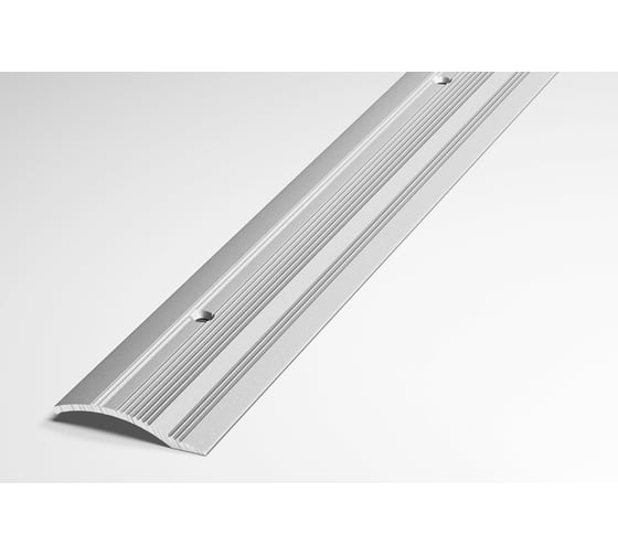 Изображение товара Порог разноуровневый алюминиевый (39,4 мм, 0,9 м, порошковое покрытие, Серебро) ЛУКА 00000002308