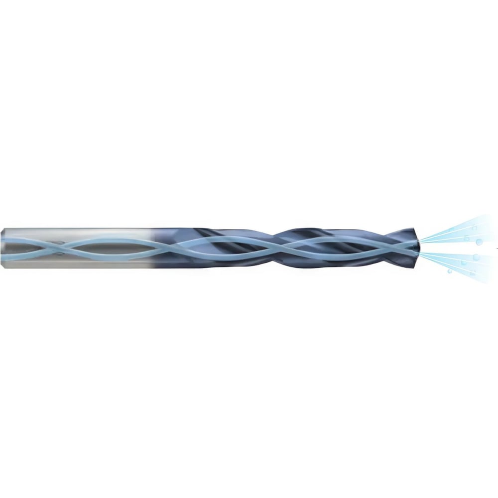 Изображение товара Сверло твердосплавное YG-1 Dream Drill 5XD DIN 6537 с покрытием TiAlN
