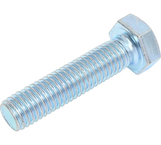 Изображение товара Болт с шестигранной головкой КОСТИНСТРОЙ М12x50 ГОСТ 7798/DIN 933, оцинкованный, 2 кг ~ 38шт 3816
