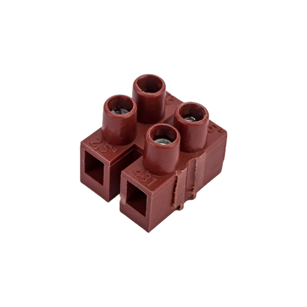 Изображение товара Клеммник DKC Фибергласс 2р 150 град 24А 2,5мм кв для электроустановок