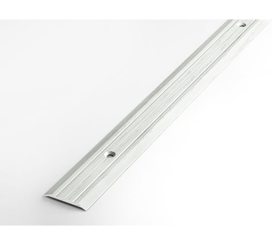 Изображение товара Порог прямой алюминиевый декоративный (25 мм, 1,8 м, Береза) ЛУКА УТ000025994