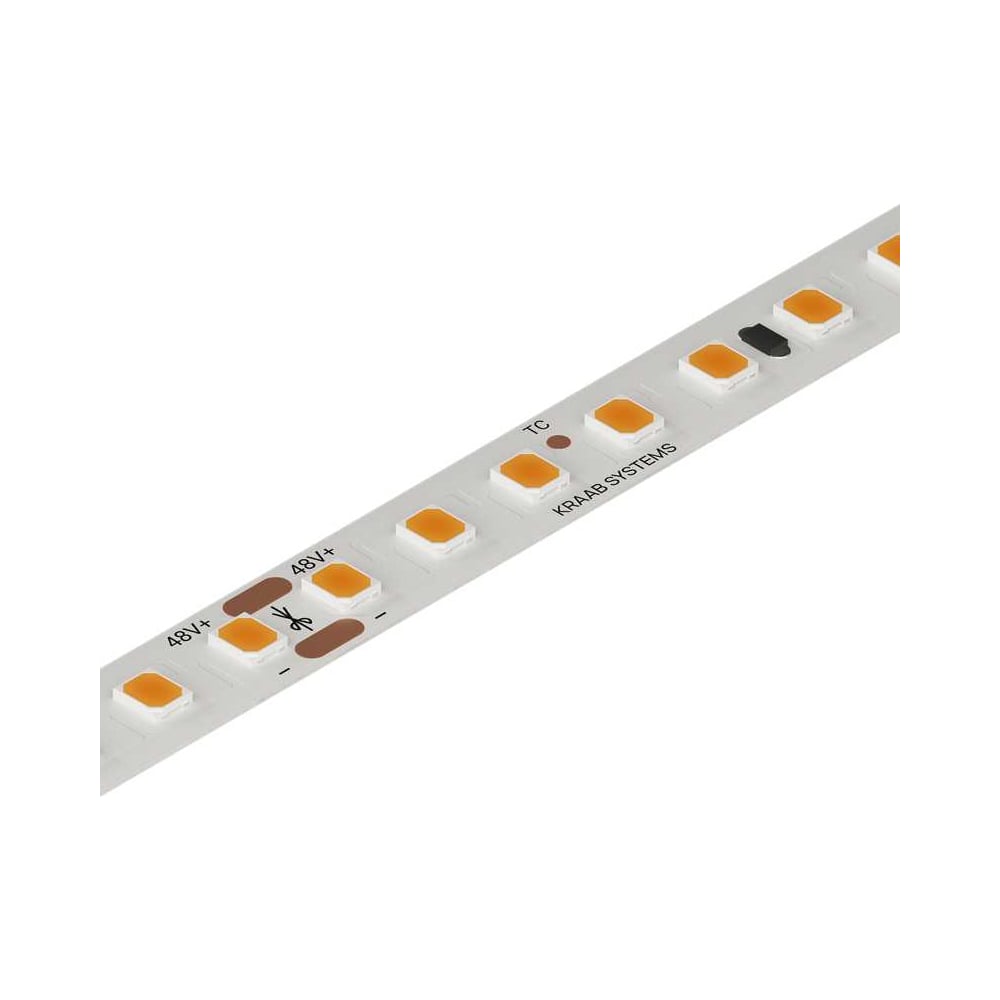 Изображение товара Светодиодная лента KRAAB PIXIE SMD 2835-140 48V 10W 4000K 5м самоклеящаяся