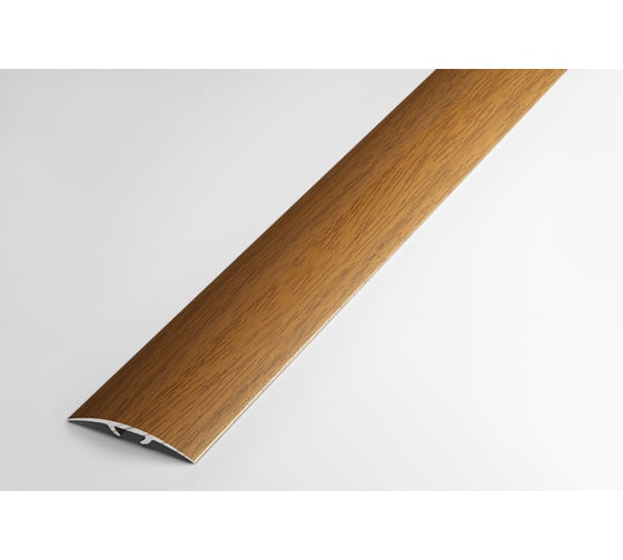 Изображение товара Порог прямой скрытый алюминиевый декоративный (35 мм, 1,8 м, Орех) ЛУКА 00000002349