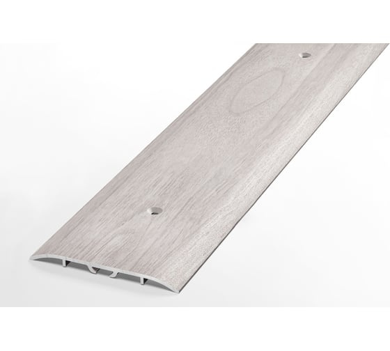 Изображение товара Порог прямой алюминиевый декоративный (60 мм, 1,8 м, Ясень белый) ЛУКА УТ000024140