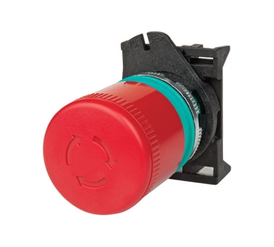 Изображение товара Аварийная кнопка DKC грибовидная поворотная с индикацией д. 60 ABHT1C6S 93701