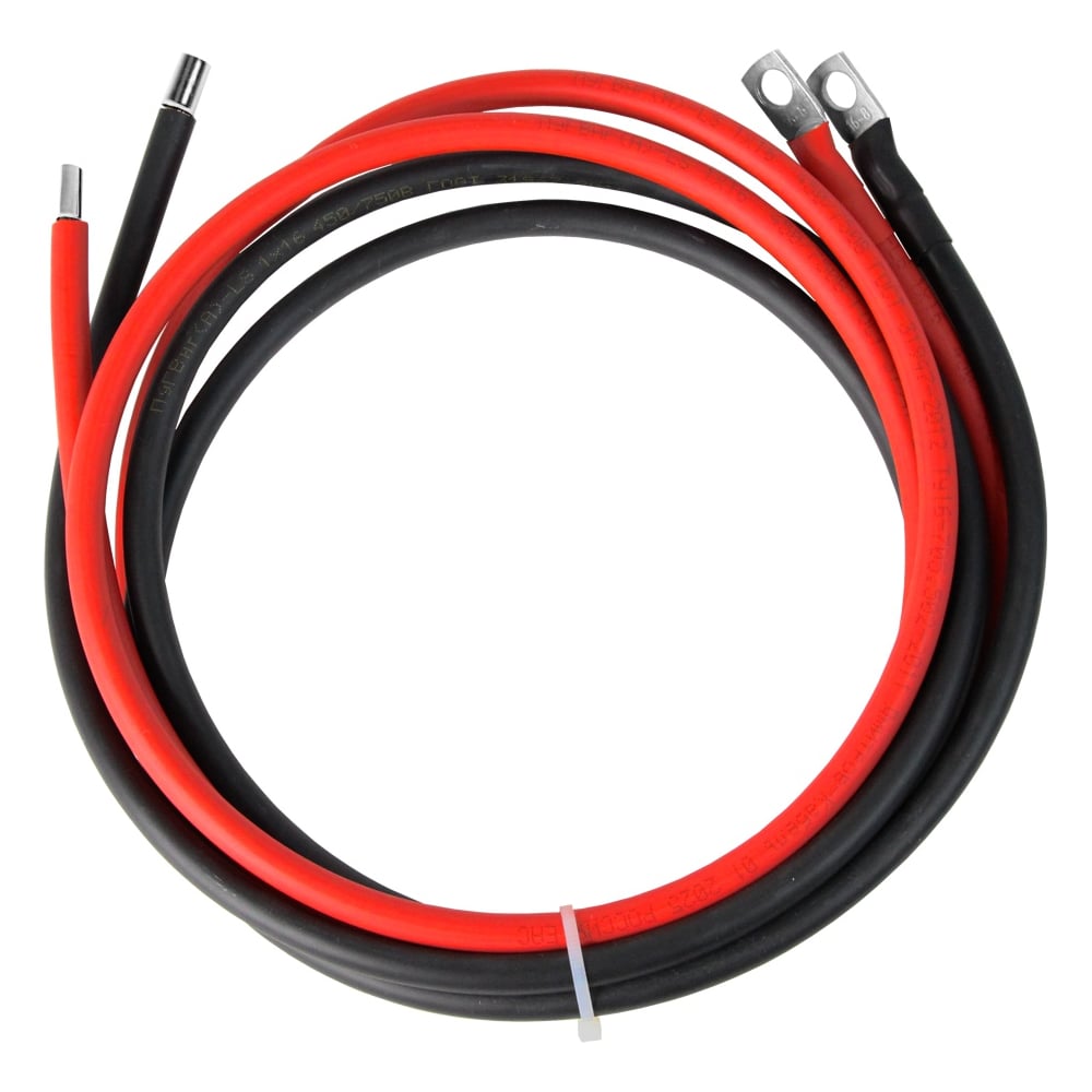 Изображение товара Комплект проводов МНОГОТОКА для ИБП Stark Country 1000 INV LT, Hiden Control HS20-1012P (), сечение 16 кв. мм, длина 1500 мм Комплект проводов для ИБП Stark Country 1000INV LT