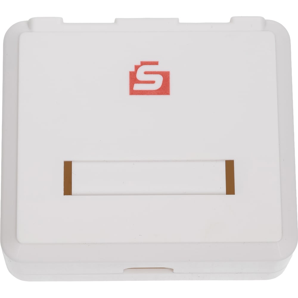 Изображение товара Корпус настенной розетки SYSMATRIX для установки 2 постов белый MB 2WH.VI5