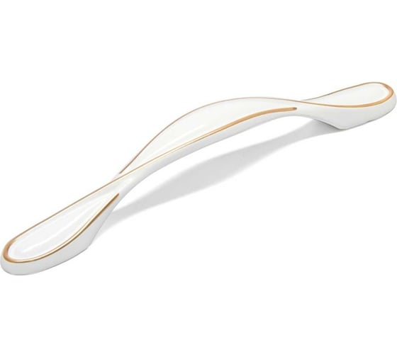 Изображение товара Ручка скоба ТУНДРА PC181BL м/о 128 мм, белая 4320357