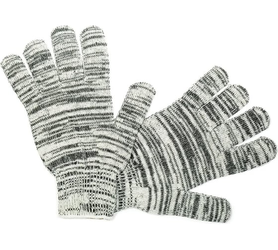 Изображение товара Перчатки АНТЕЙ ПЛЮС Люкс Премиум, х/б, 6-ти нитка, 10 класс, 151 текс, 47-50 гр, пестрые, 250 пар 0031