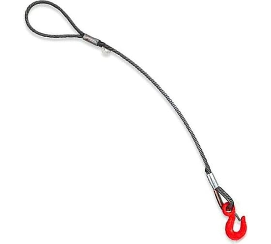 Изображение товара Строп канатный одноветвевой Надежный Premium втулка 1СК-2/10 000 2 т 10 м nр41473