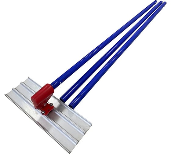 Изображение товара Гладилка по бетону Промышленник, правило 0,6 м, рукоятка 5.7 м ГПБ06