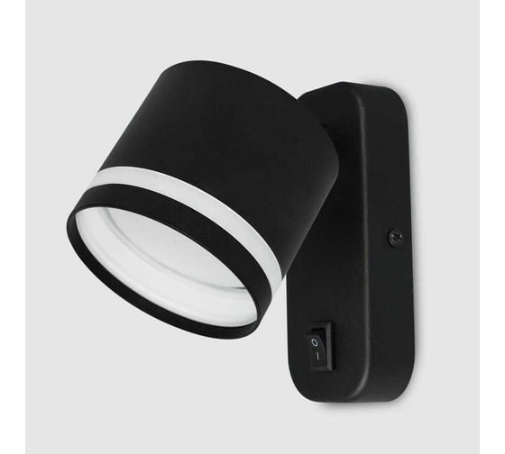 Изображение товара Светильник (бра) накладной General Lighting Systems Башня с выключателем на корпусе D82хH70 GWL-GX53-M-IP20 661749