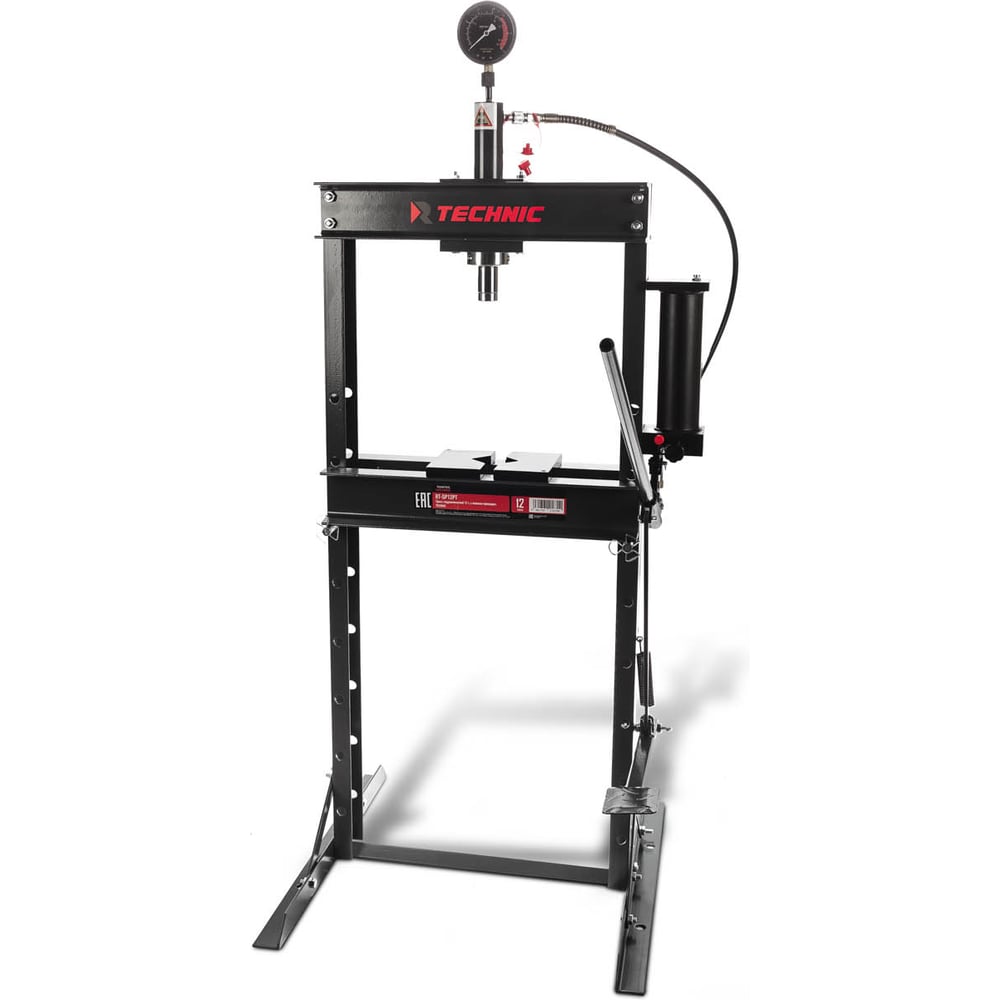 Изображение товара Гидравлический пресс RUNTEC 12 т с ножным приводом TECHNIC RT-SP12PT профессиональный