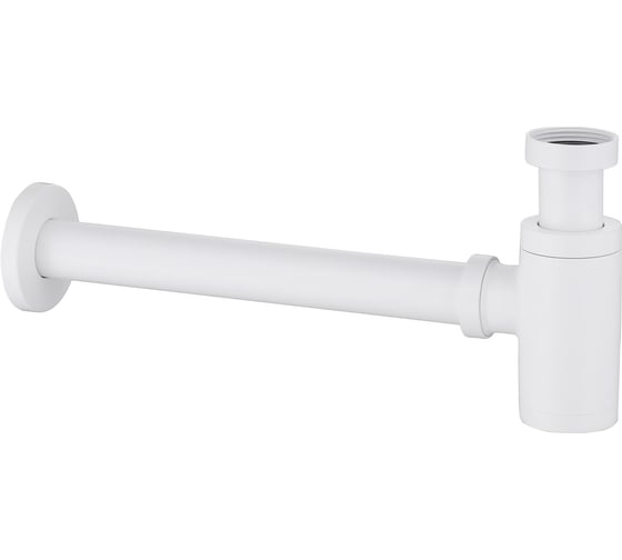 Изображение товара Сифон для раковины ABBER белый матовый AF0030W