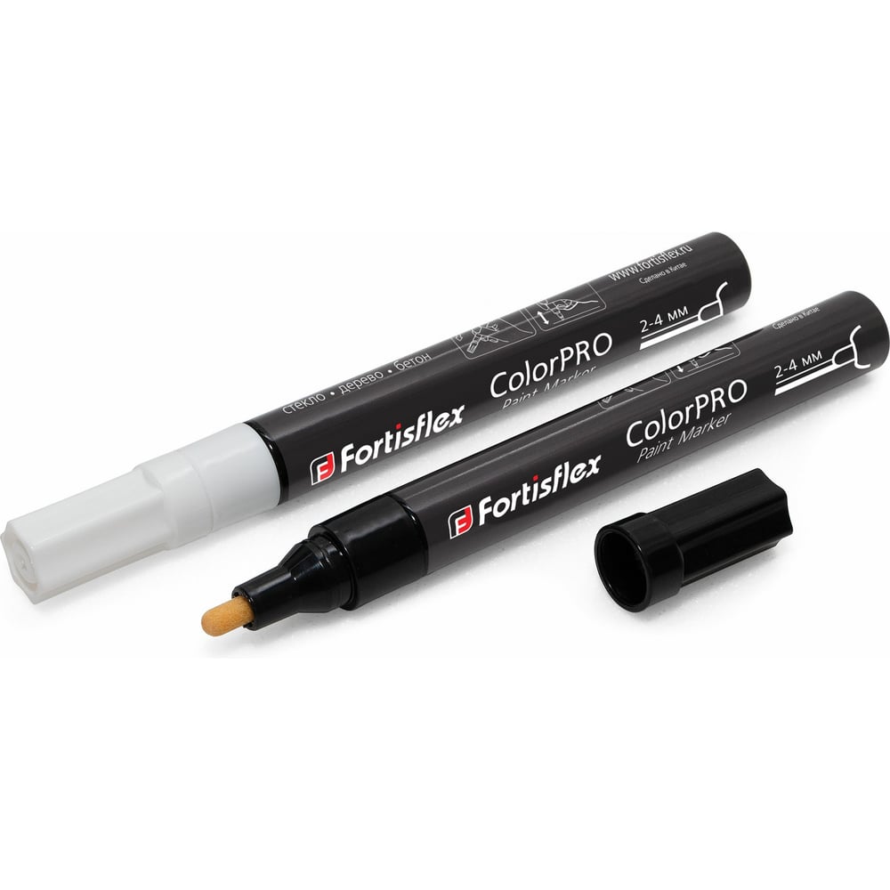 Изображение товара Набор маркеров FORTISFLEX ColorPRO черный, белый 83407