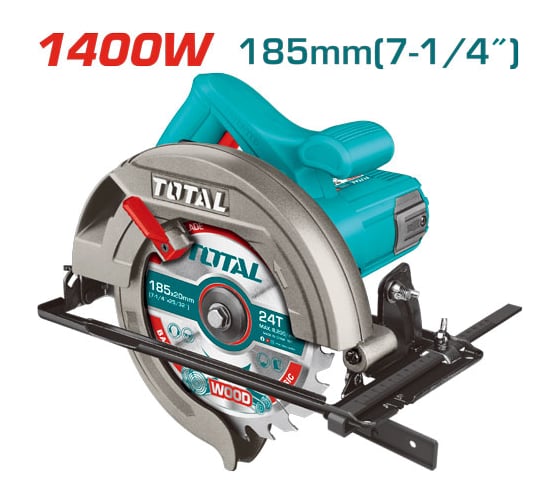 Изображение товара Дисковая пила 1400Вт 185мм TOTAL TS11418526