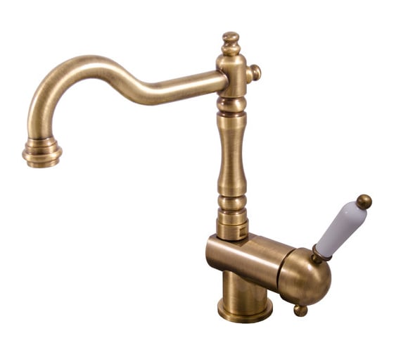 Изображение товара Смеситель для раковины/умывальника RavSlezak LABE, бронзовый L508.5/8SM