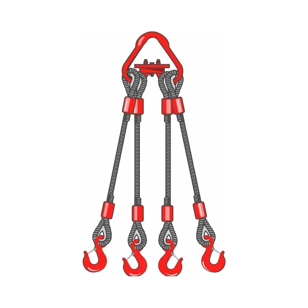 Изображение товара Строп канатный Надежный Premium 4СК-3,2/4000, 4 м, грузоподъемность 3,2 т