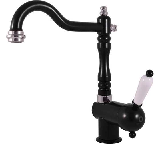 Изображение товара Смеситель для раковины/умывальника RavSlezak LABE с круглым поворотным изливом 172 мм L508.5/8CMATC