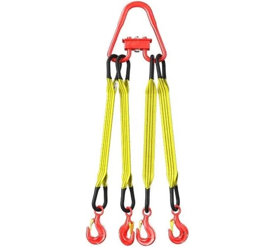 Изображение товара Строп текстильный четырехветвевой Надежный 4СТ-3/2000 3 т 2 м сумка Premium nр41980