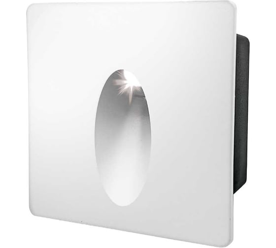 Изображение товара Светодиодный светильник для подсветки лестниц General Lighting Systems 85х85х35мм GSTL-S1-3BT-5K, 3Вт, 5000К, 400Лм 460113