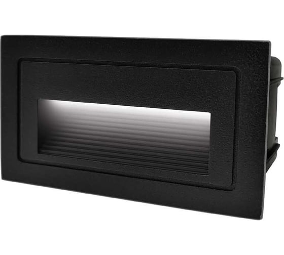 Изображение товара Светодиодный светильник для подсветки лестниц General Lighting Systems 100х58х63мм GSTL-S1-3BT-5K, 3Вт, 5000К, 350Лм 460120