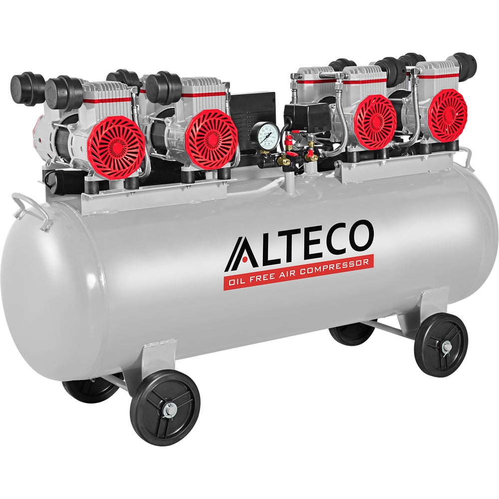 Изображение товара Безмаслянный компрессор ALTECO ACO 120L 63427 для бытового использования