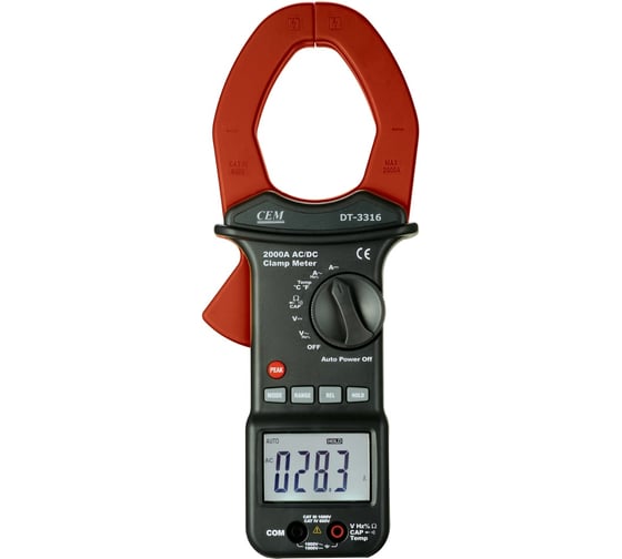 Изображение товара Токовые клещи СЕМ DT-3316 685941