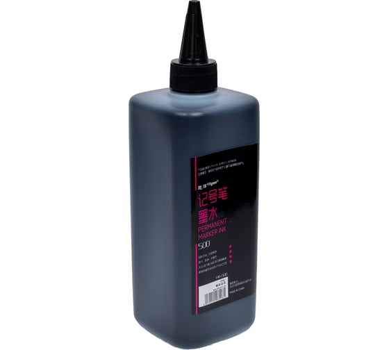 Изображение товара Чернила перманентные для промышленной маркировки Flysea MR-500, 500мл, черные MR-500-black