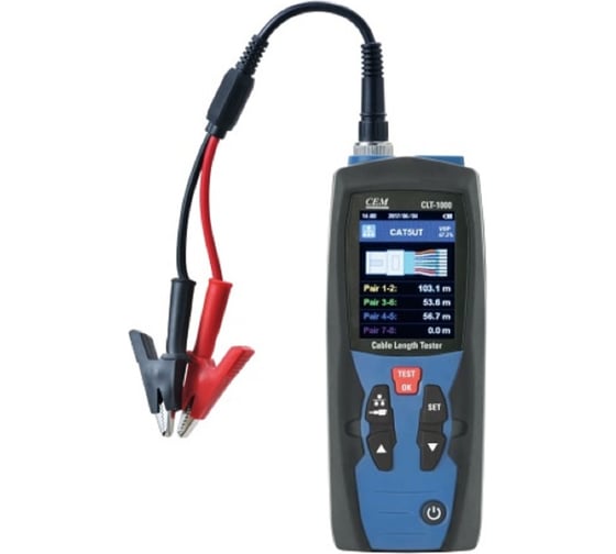 Изображение товара Измеритель длины кабеля СЕМ CLT-1000 686009